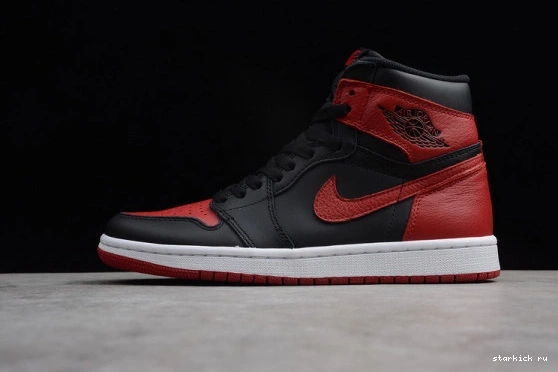 Banned Jordan Bred Black 555088-001 Retro  555088-001 1 High Air OG Red 0405